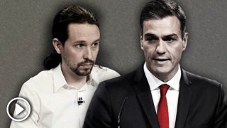 Pablo Iglesias y Pedro Sánchez.