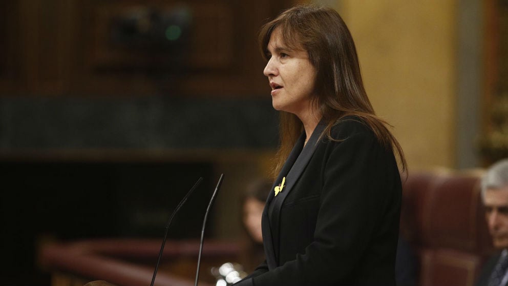 Laura Borrás, portavoz de JxCAT en el Congreso. (EP)