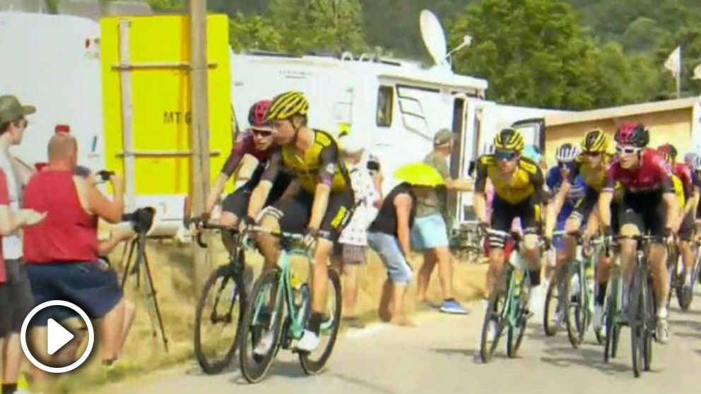 Tony Martin y Luke Rowe expulsados del Tour de Francia.