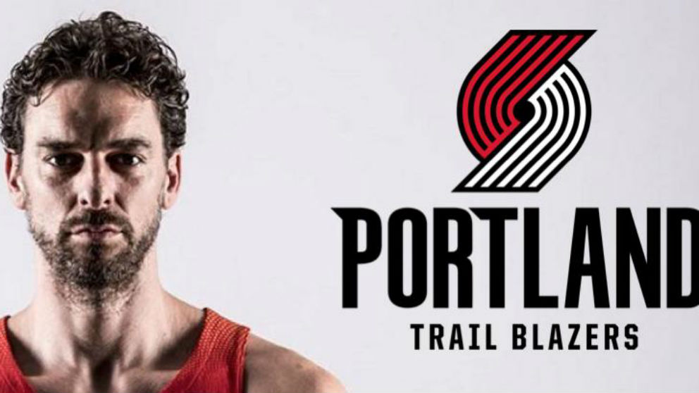 Pau Gasol jugará en los Portland Trail Blazers. (Twitter)