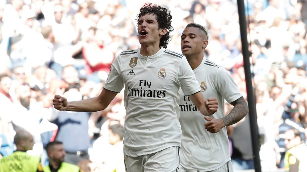Vallejo celebra un gol. (Getty)