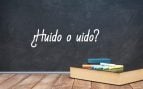 Cómo se escribe huido o uido