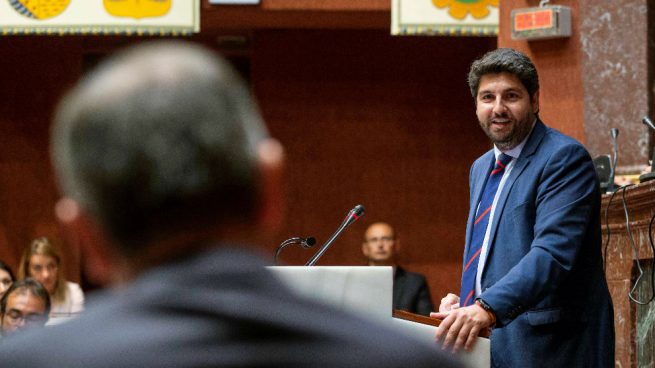 López Miras investido presidente de Murcia con los votos de PP, C’s y Vox