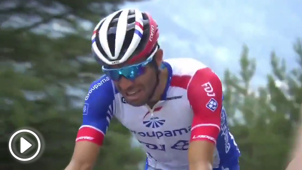 Pinot abandonó el Tour en la segunda etapa de los Alpes.