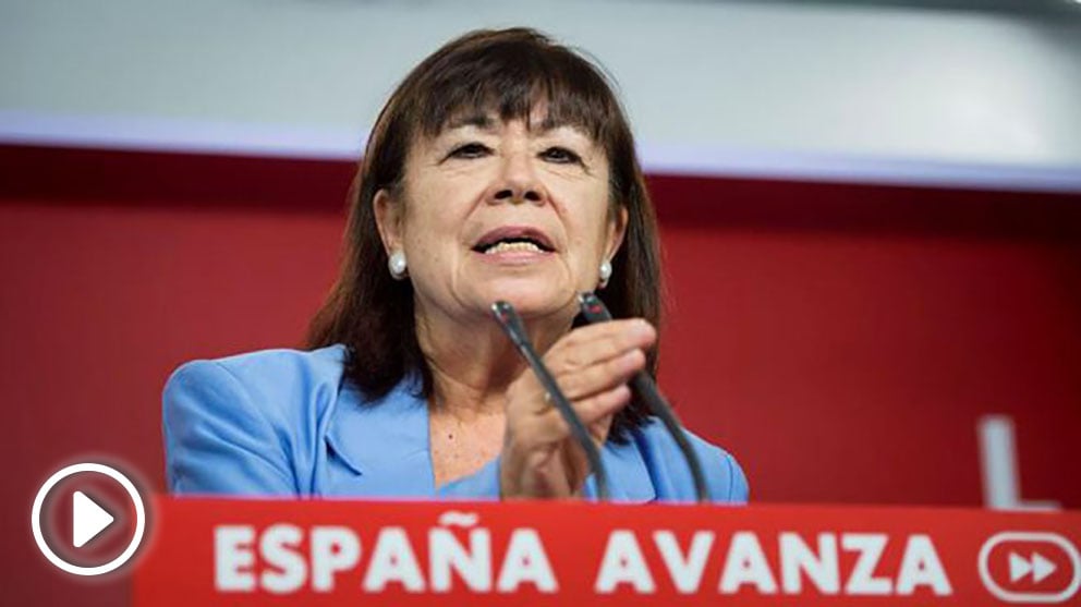 La presidenta del PSOE, Cristina Narbona. Foto: EFE