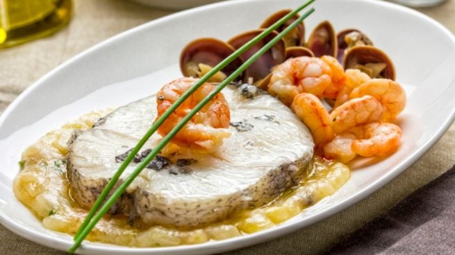 Receta de merluza con mejillones