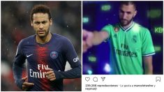 El guiño de Neymar al Madrid.