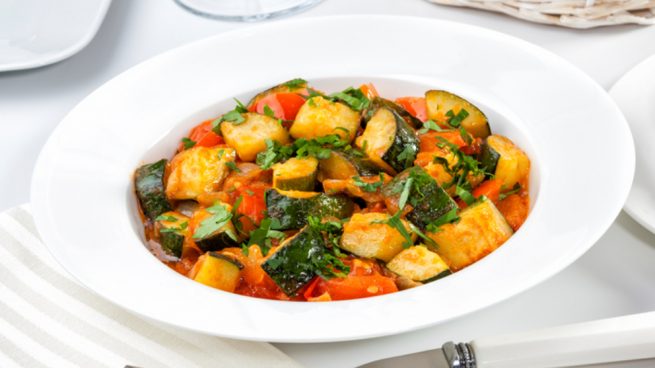 Receta de combinado de maíz y verduras