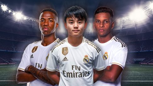 Los jóvenes ilusionan al Real Madrid.