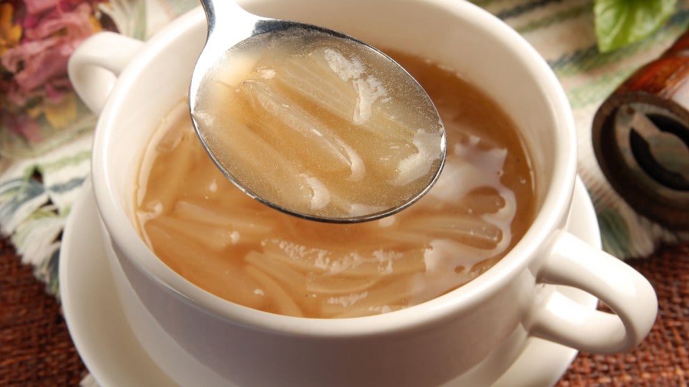 Crema de cebolla caramelizada