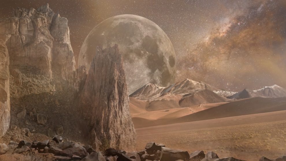 Marte es también conocido como «El planeta rojo»