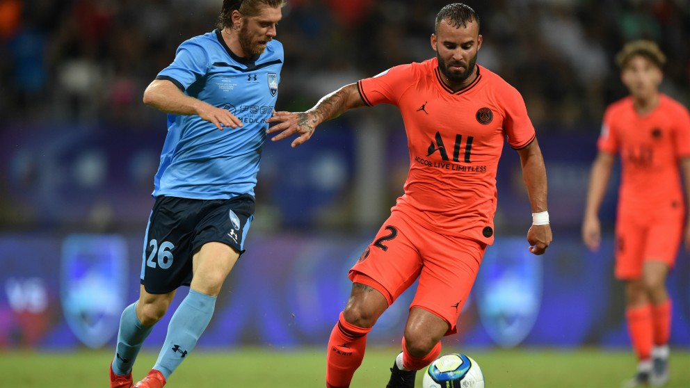 Jesé Rodríguez durante un amistoso de pretemporada con el PSG. (AFP)