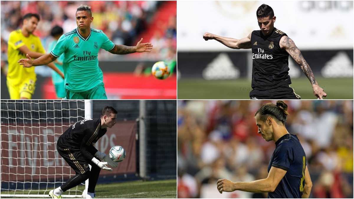 Mariano, James, Lunin y Bale, los cuatro sin un puesto garantizado