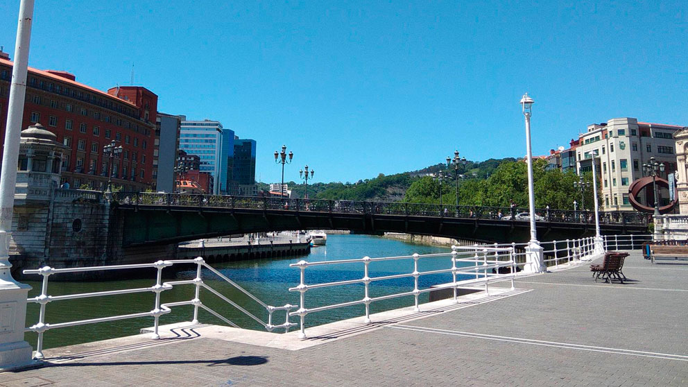 Cielos despejados en Bilbao. Foto: EP