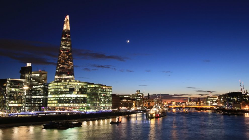 The Shard es uno de los rascacielos europeos con mayor altura