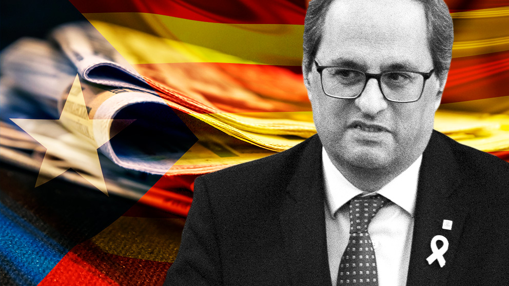Torra subvenciona los periódicos en catalán
