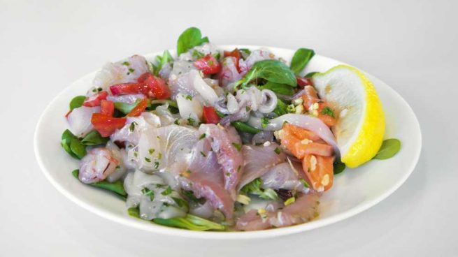 Ceviche de sardinas