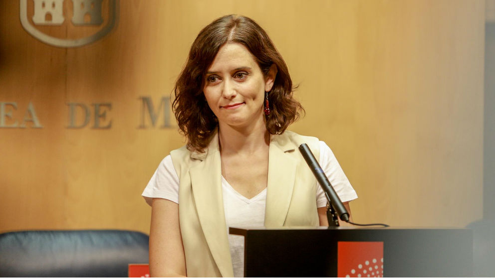 Isabel Díaz Ayuso. Foto: Europa Press