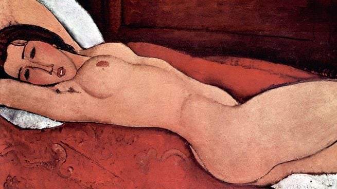 'Desnudo de mujer', Modigliani. @Getty