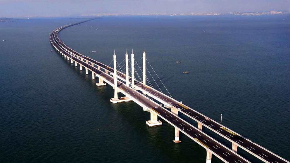 El puente más largo del mundo está en China y mide más de 150 kilómetros