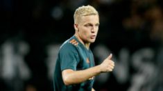 Van de Beek, ante el PAOK (Getty).