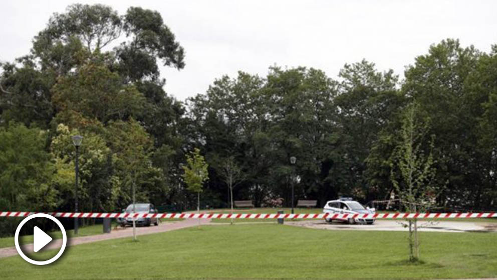El parque a donde condujeron engañada a la víctima de la Manada de Bilbao (Foto: EFE)