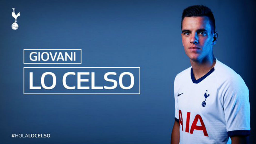 Lo Celso, nuevo jugador del Tottenham.