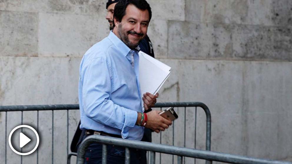 Matteo Salvini, viceprimer ministro del Interior de Italia (RRSS).