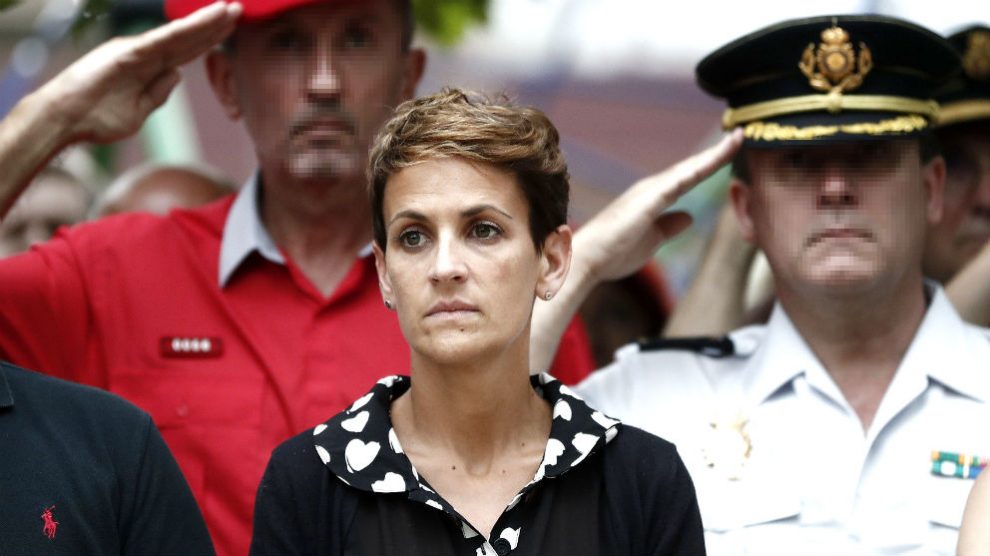 La presidenta del Gobierno de Navarra, María Chivite.