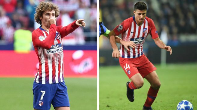 Antoine Griezmann y Rodri