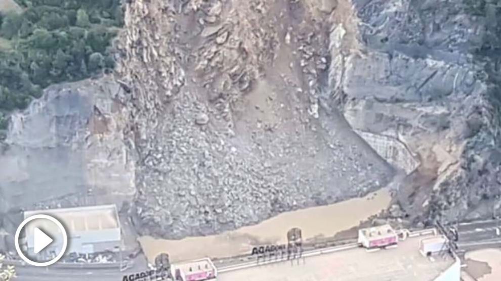 Avalancha en Andorra. Foto: Europa Press