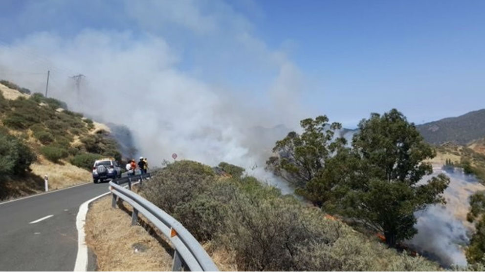 Incendio en Gran Canaria. Foto: Europa Press