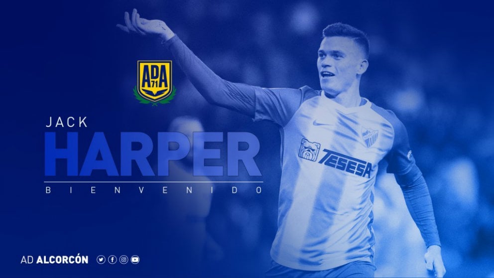 Jack Harper, nuevo jugador del Alcorcón (Agrupación Deportiva Alcorcón)