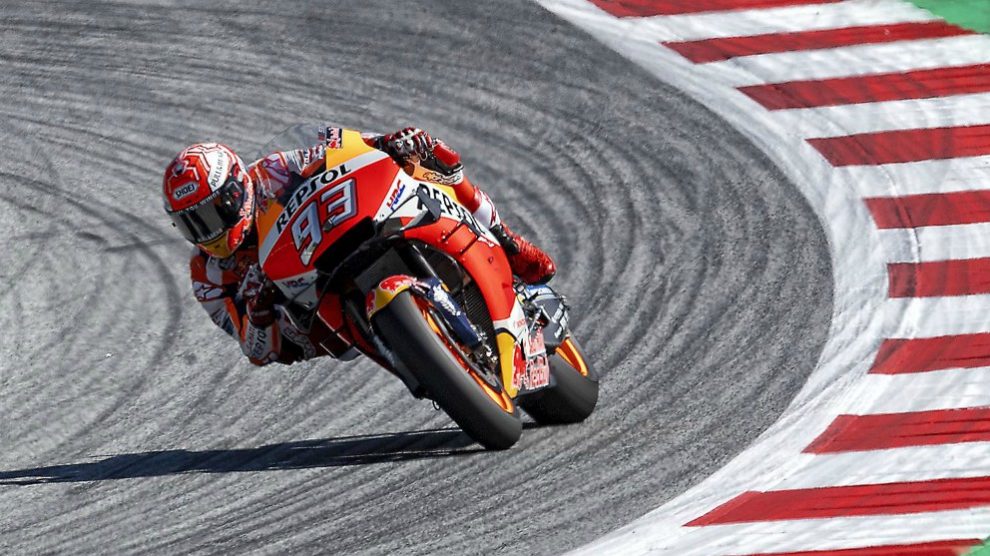 Marc Márquez, en el GP de Austria. (Europa Press)