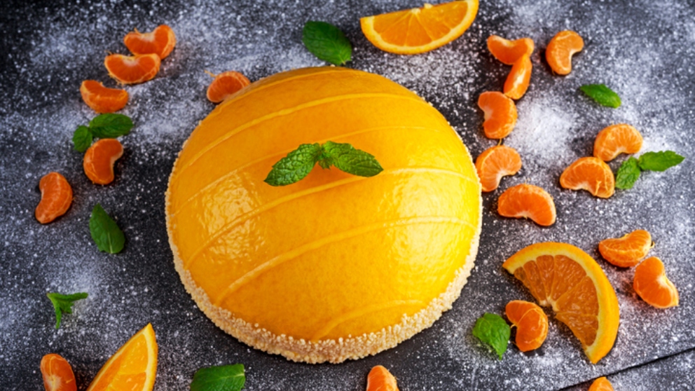 Soufflé de naranja al microondas