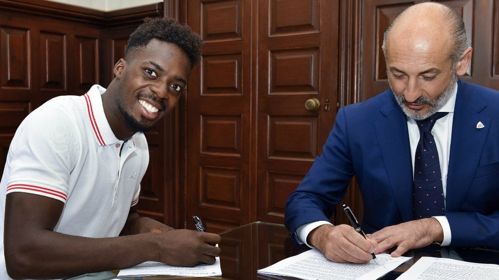 Iñaki Williams y Aitor Elizegi (Athletic Club)