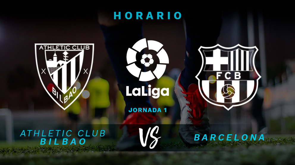 Athletic – Barcelona: horario y dónde ver el partido de la Liga Santander.