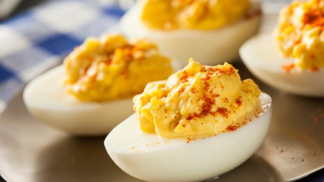 Receta de Huevos endiablados norteamericanos