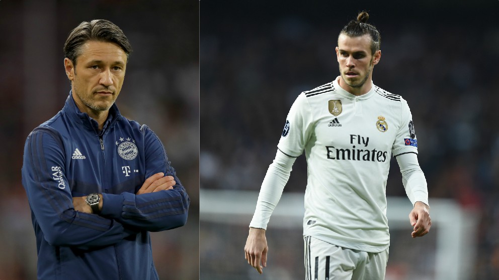 Niko Kovac y Gareth Bale.