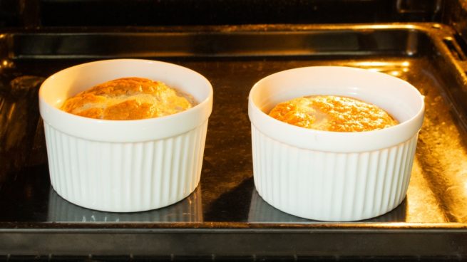 Huevos soufflé con beicon