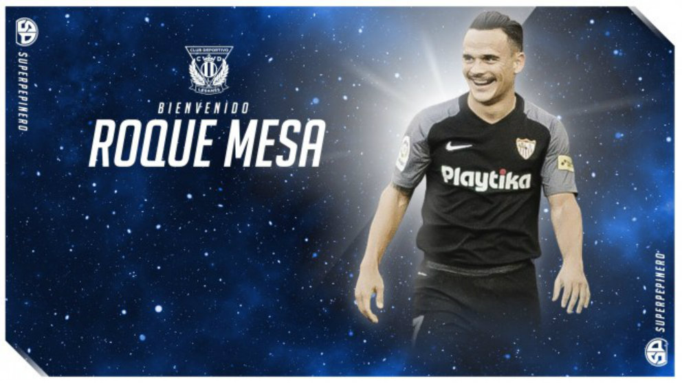 Roque Mesa, nuevo fichaje del Leganés (Club Deportivo Leganés)