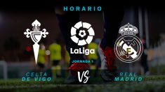 Celta – Real Madrid: partido de la jornada 1 de La Liga Santander.