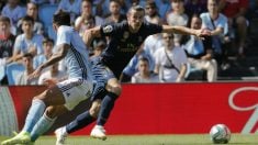 Bale, en el encuentro frente al Celta. (EFE)
