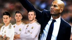 Zidane debe elegir dos descartes.