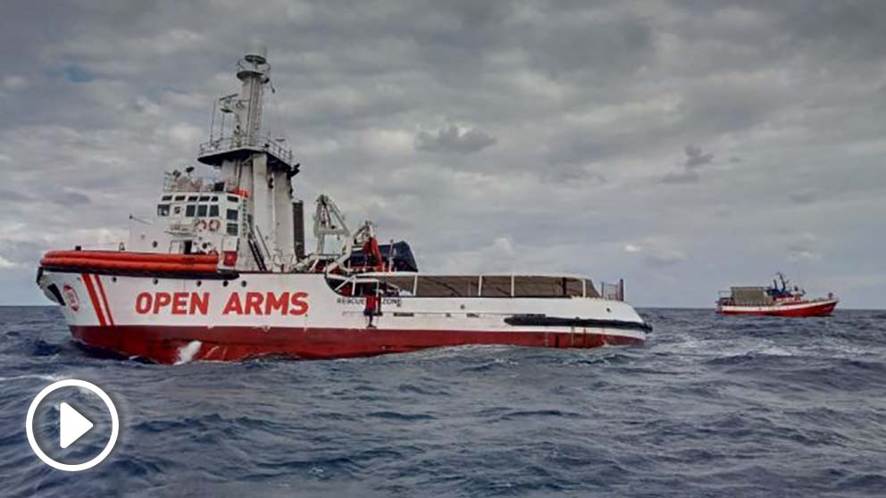 El buque humanitario Open Arms. Foto: Europa Press