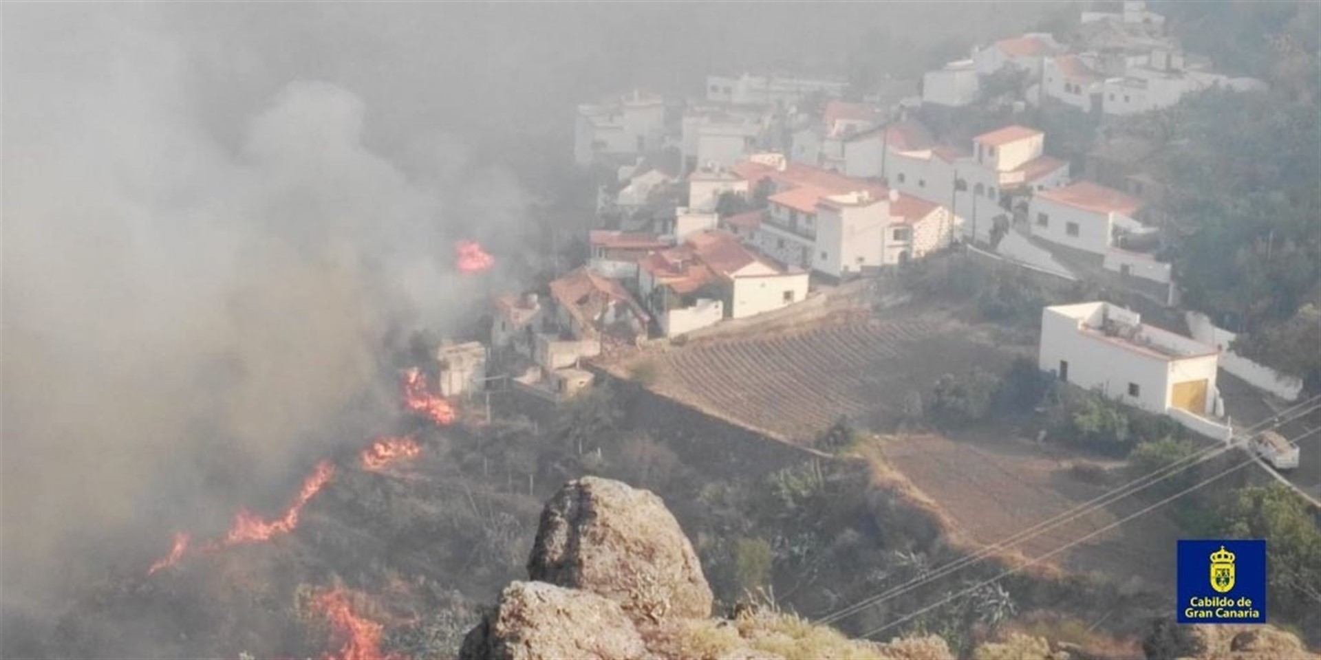 Incendio en Gran Canaria @Cabildo