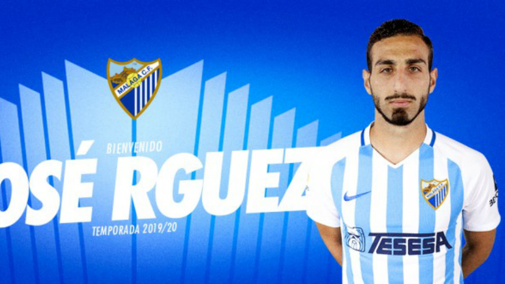 José Rodríguez, nuevo fichaje del Málaga (Málaga Club de Fútbol)