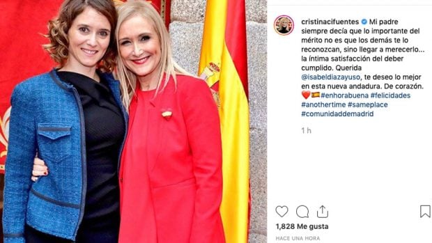 cristina-cifuentes-isabel-diaz-ayuso-instagram