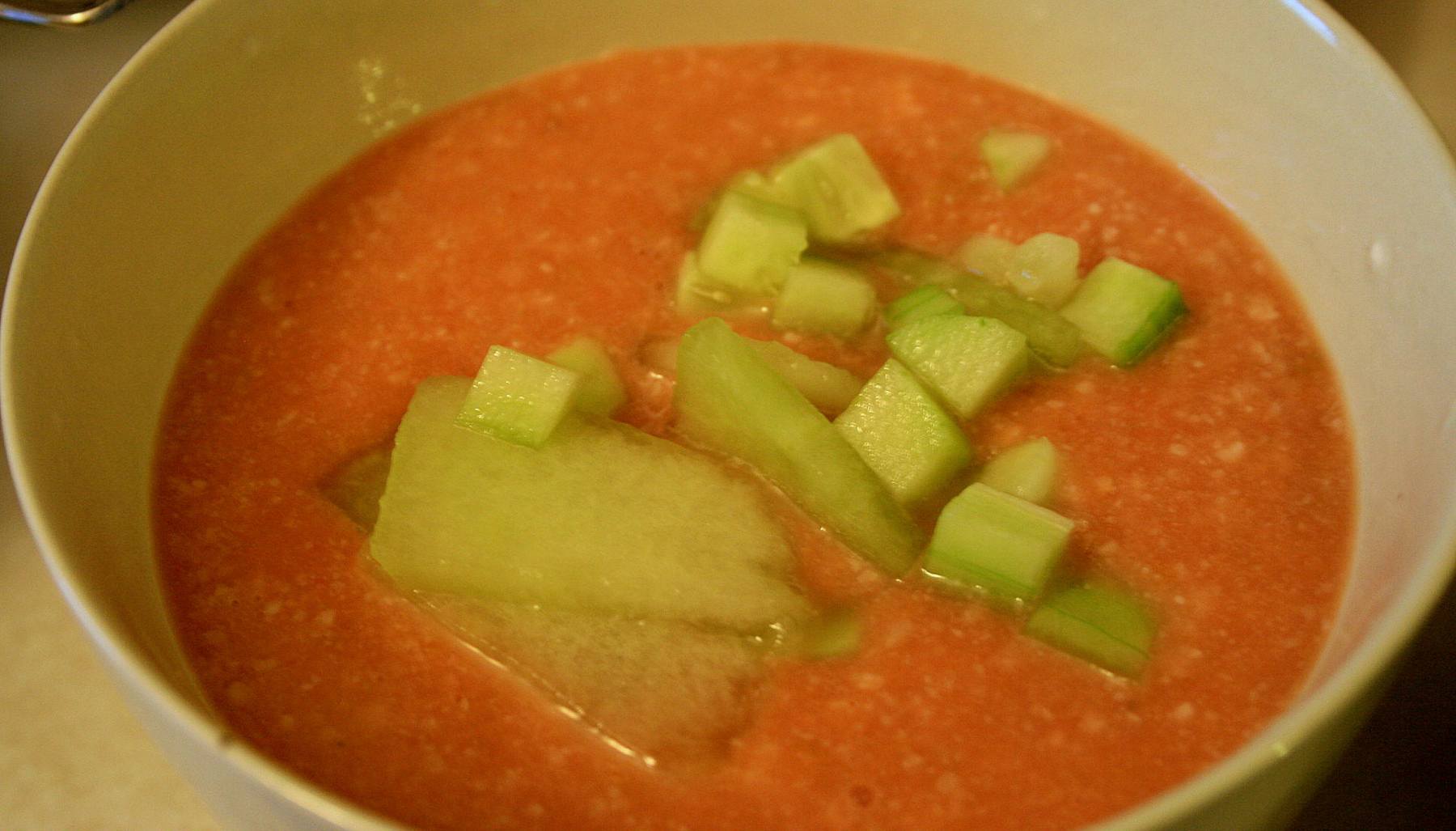 Gazpacho de melón