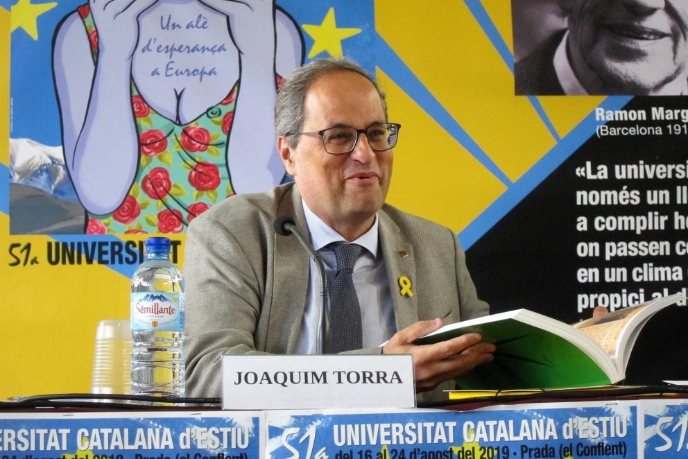 Quim Torra, presidente de la Generalitat @EP